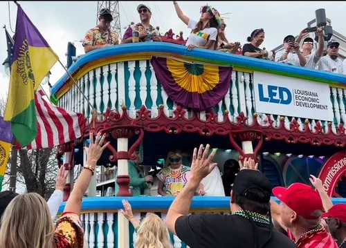 Super Bowl LIX Parade New Orleans Style