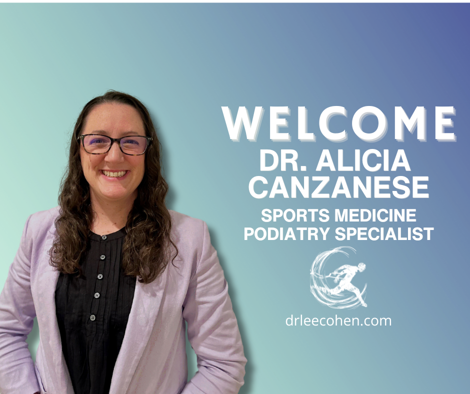 nationally recognized sports medicine podiatrist dr alicia canzanese