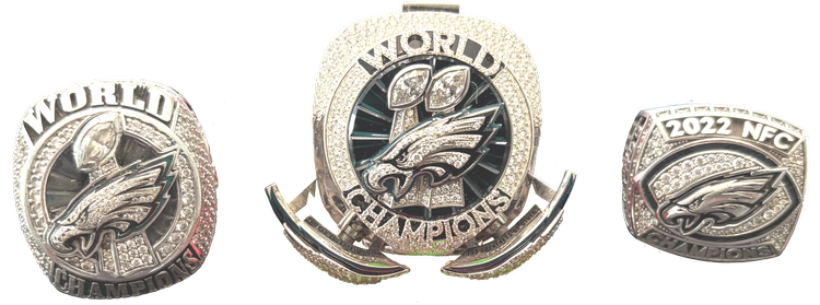 Three Super Bowl Championship Rings
